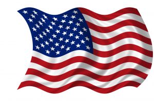 American Flag Waving - image from stock.xchng
