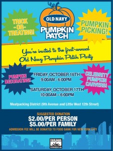 Old Navy Pumpkin Patch Party