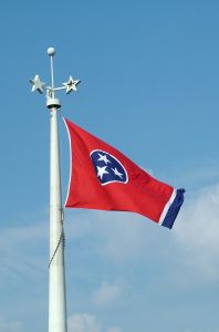 Tennessee State Flag; photo from stock.xchng